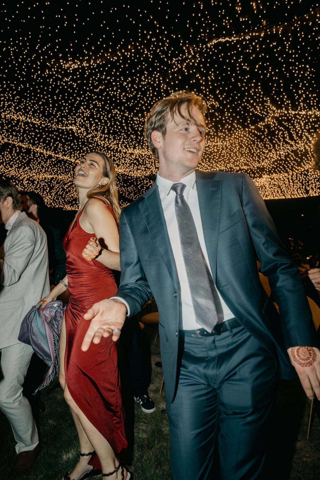 Dancing under the fairy lights